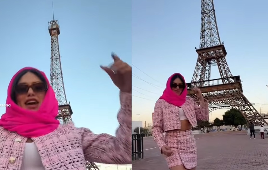 'Paris, Durango': Mujer presume la Torre Eiffel de Gómez Palacio