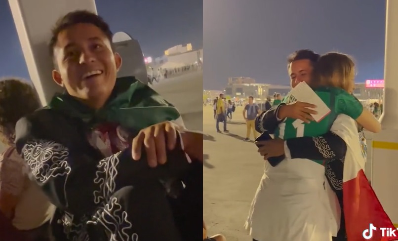 'Tiktoker' le regala boleto para el Mundial Qatar 2022 a mexicano que se quedó sin entrada
