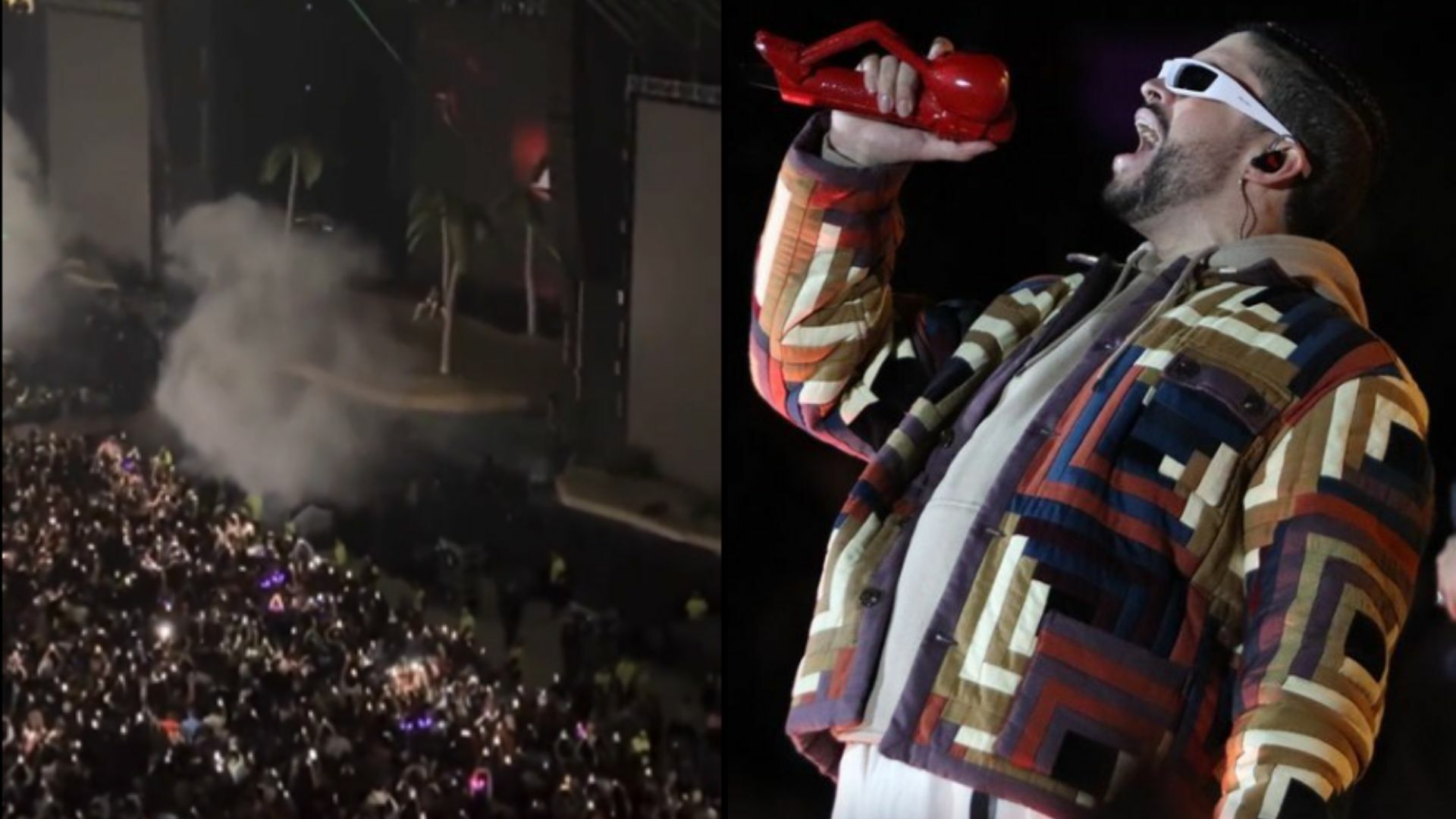 VIRAL: Fans cantan Cielito Lindo a Bad Bunny durante concierto en México
