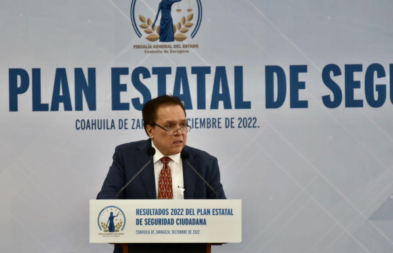 Fiscal Gerardo Márquez destaca disminución de homicidios en Torreón