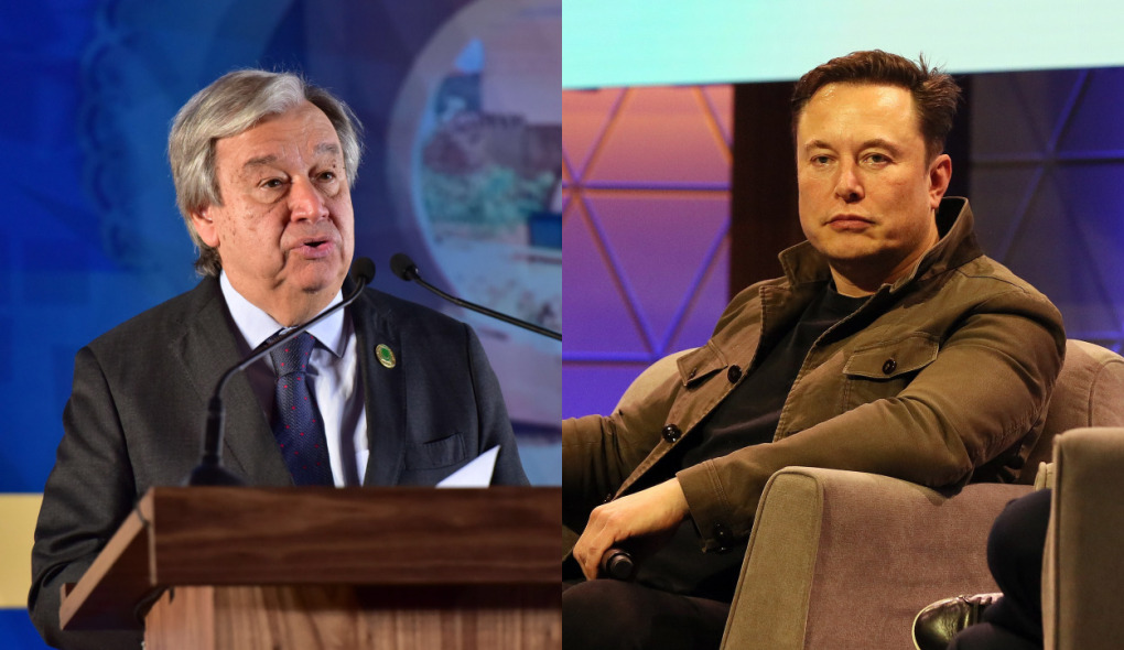 António Guterres critica a Elon Musk por sus planes de colonizar Marte