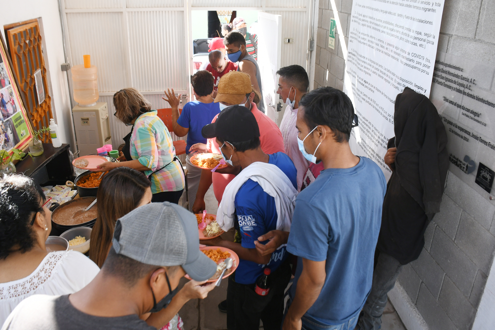 Hasta 180 migrantes se han atendido a lo largo del mes de diciembre en el Centro de Día Jesús Torres