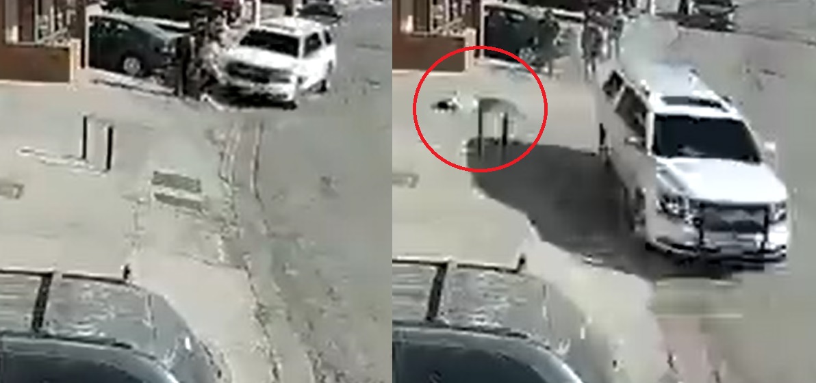 VIDEO: Conductor asecha y arrolla a peatones en Tijuana