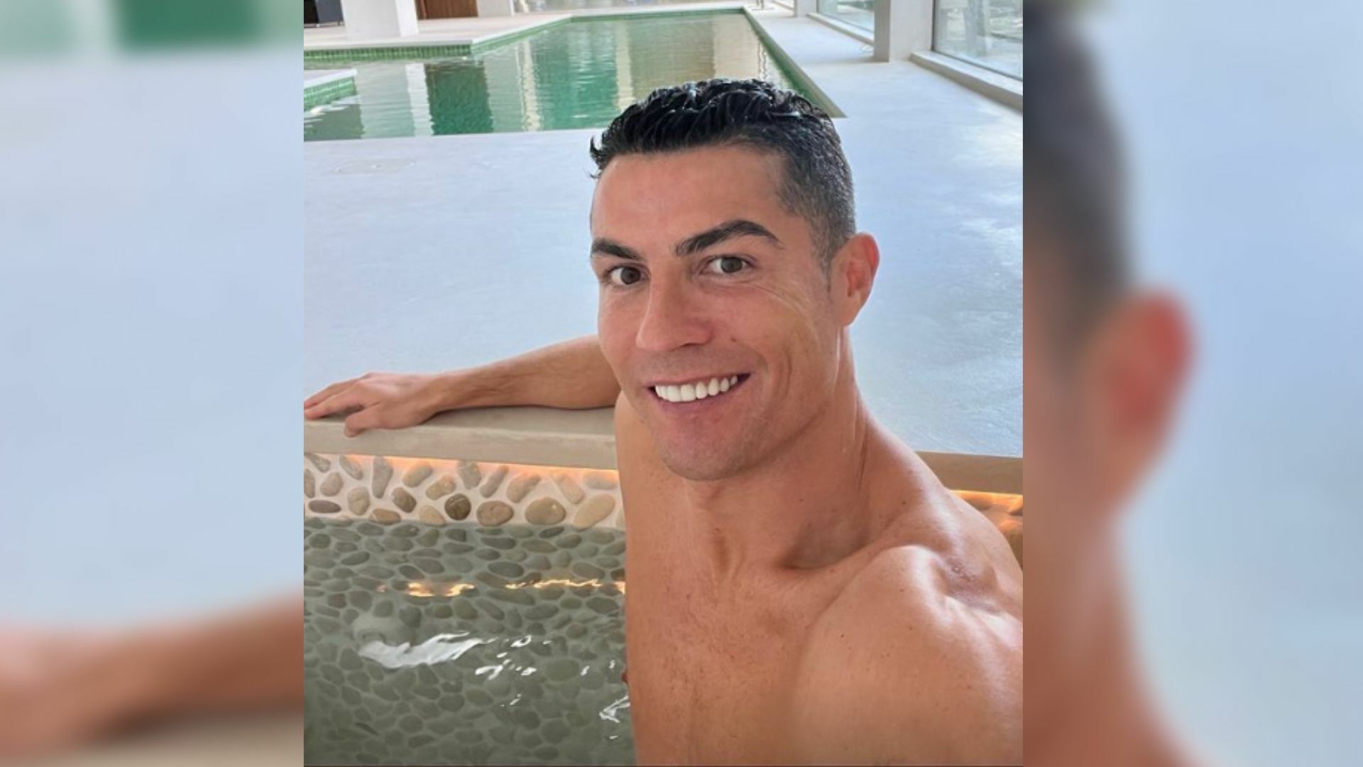 Cristiano Ronaldo reaparece muy sonriente tras el Mundial 