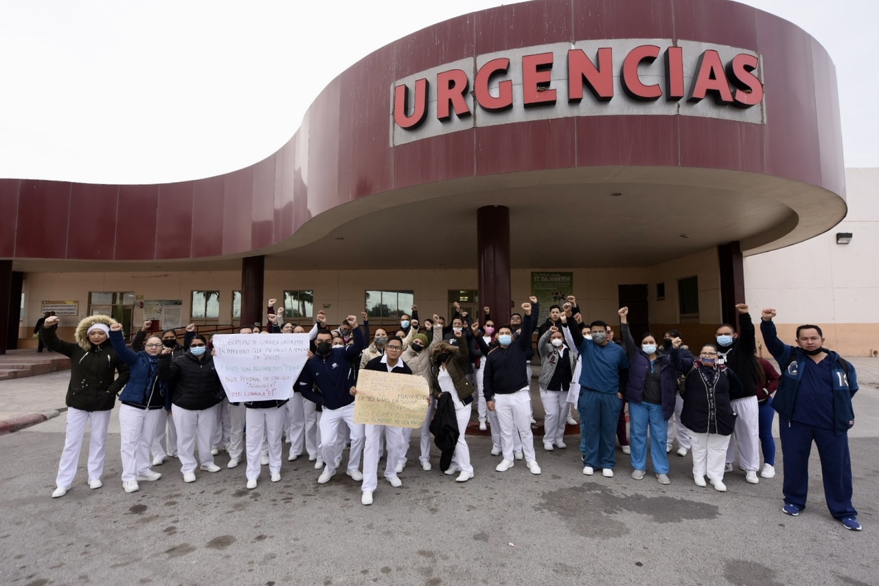 Denuncian aguinaldos 'raquíticos' en el Hospital General de Torreón