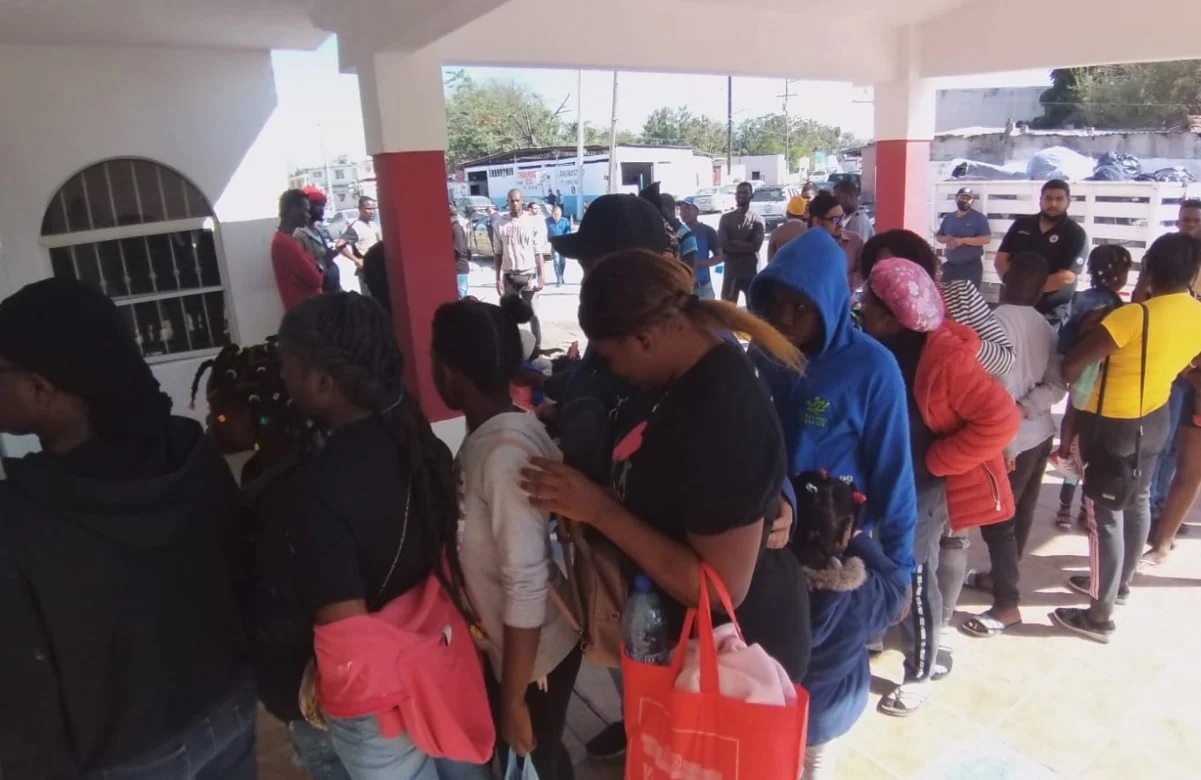 Resguardan por frente frío a migrantes en Reynosa