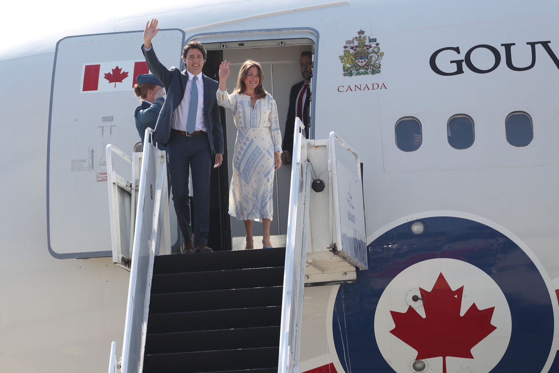 El primer ministro de Canadá, Justin Trudeau, llegó este lunes a México para participar en la Cumbre de Líderes de Norteamérica. (EL UNIVERSAL)