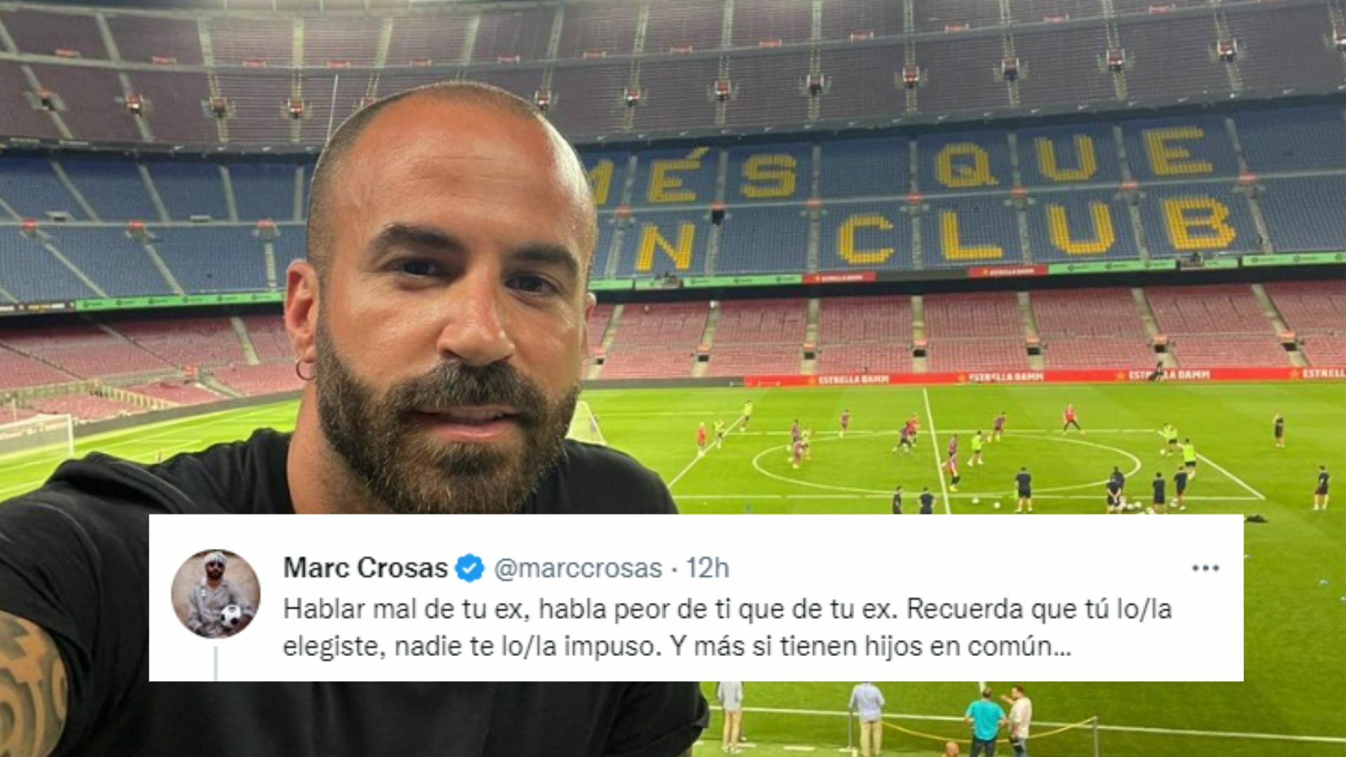 Marc Crosas critica canción de Shakira contra Piqué y lo tunden en redes