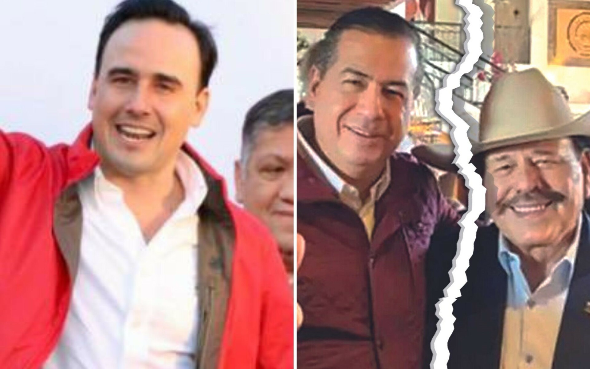 Manolo Jiménez, Ricardo Mejía Berdeja y Armando Guadiana. (ESPECIAL)