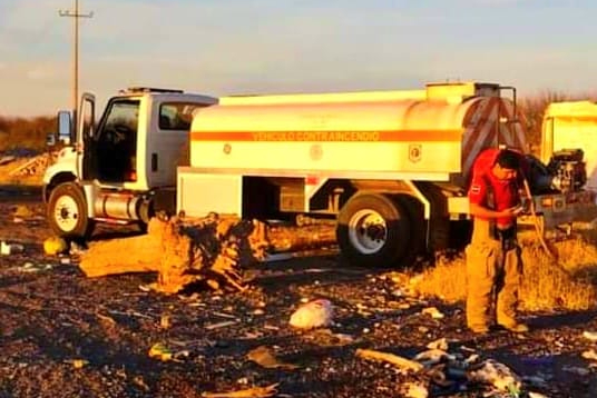 Piden evitar quema de basura en baldíos en San Pedro