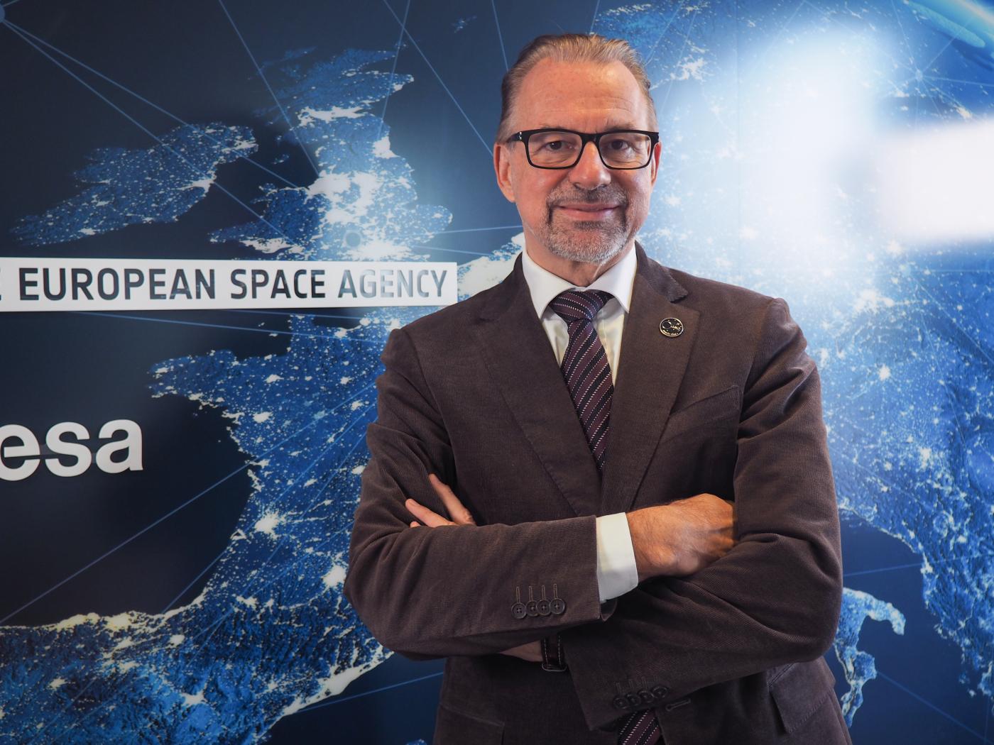 Josef Aschbacher ,director general de la Agencia Espacial Europea (ESA). (ESPECIAL)