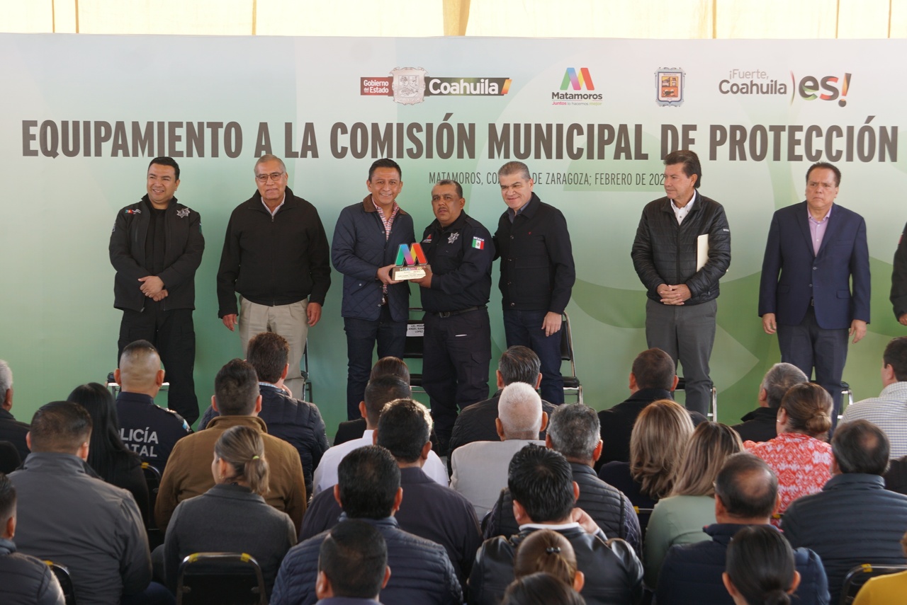El equipo que se entregó en Matamoros representa una inversión de más de 2 millones de pesos. (EL SIGLO DE TORREÓN)