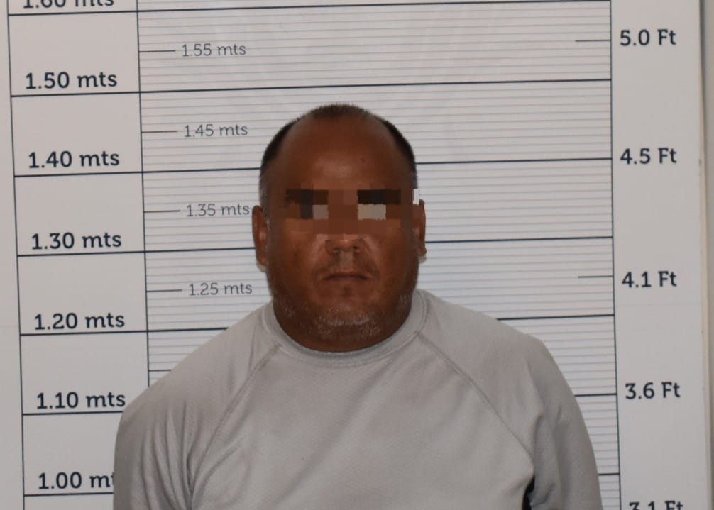 Elementos de la Dirección de Seguridad y Protección Ciudadana, lograron la detención del individuo y lo trasladaron Vicefiscalía Region Laguna. (EL SIGLO DE TORREÓN)