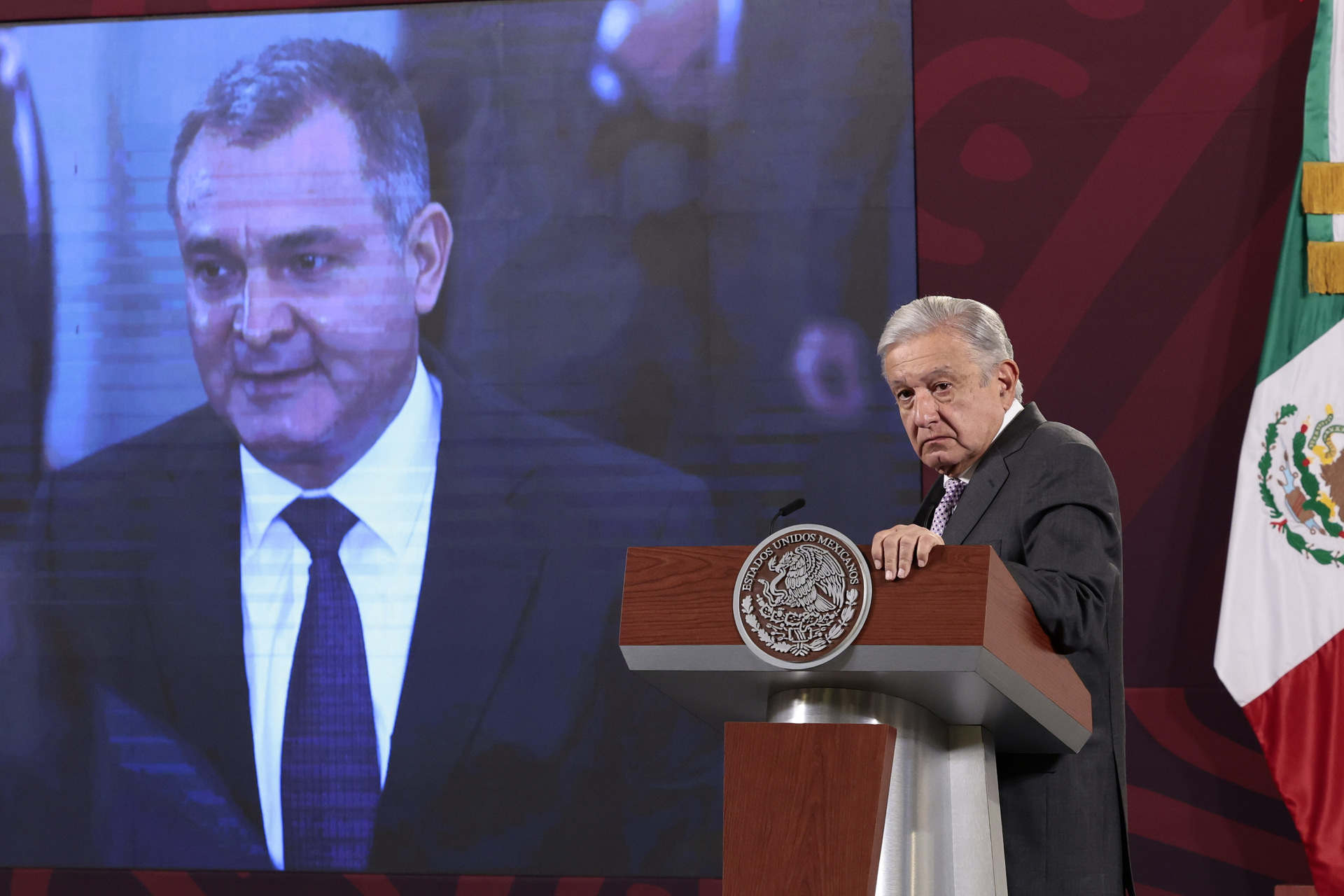López Obrador recordó que la FGR investiga a Genaro García Luna y a su grupo. (ARCHIVO)