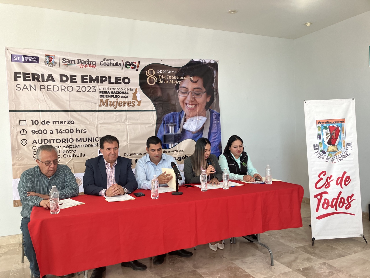 En puerta, primer Feria del Empleo 2023 de San Pedro