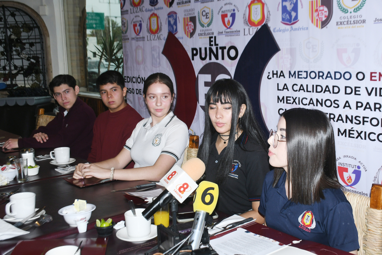 En el debate pueden participar instituciones educativas de nivel medio superior de la Comarca Lagunera. (FERNANDO COMPEÁN / EL SIGLO DE TORREÓN)