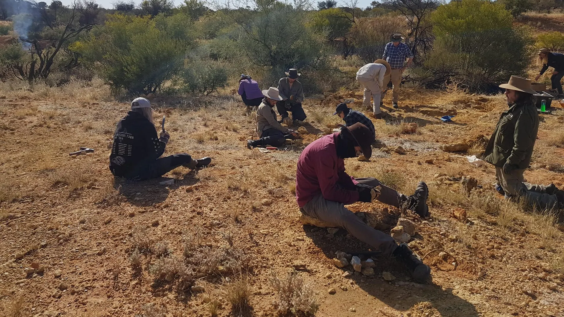 Estos restos fósiles fueron descubiertos por un grupo de investigadores de la Universidad de Flinders durante unas excavaciones realizadas entre 2020 y 2022. (EFE)