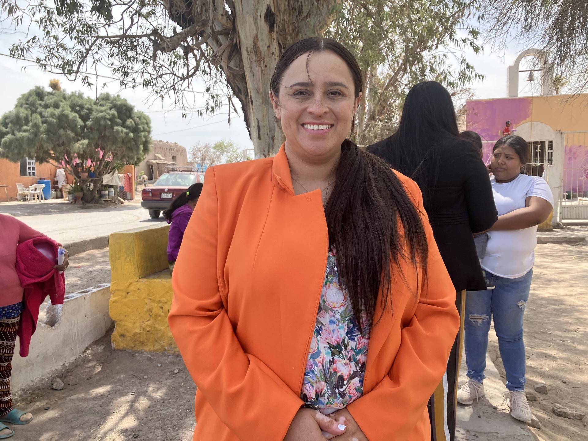 La alcaldesa del municipio, Alejandra Flores, destacó que aunque ya se tiene contemplado el abastecimiento por parte de las norias, el agua no es apta para consumo humano.