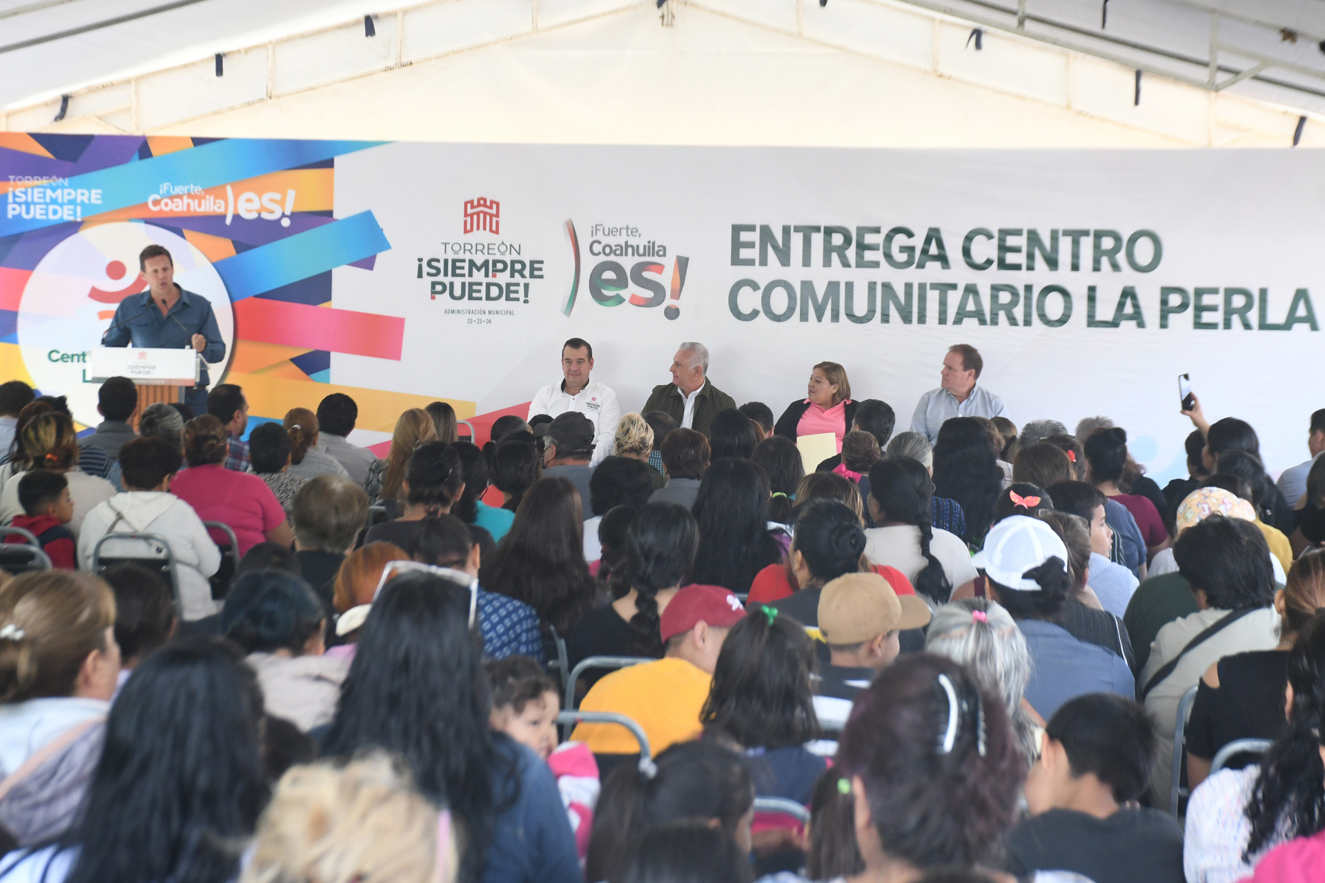 El Centro Comunitario tiene una capacidad para atender a 300 personas por día. (Foto: FERNANDO COMPEÁN / EL SIGLO DE TORREÓN)
