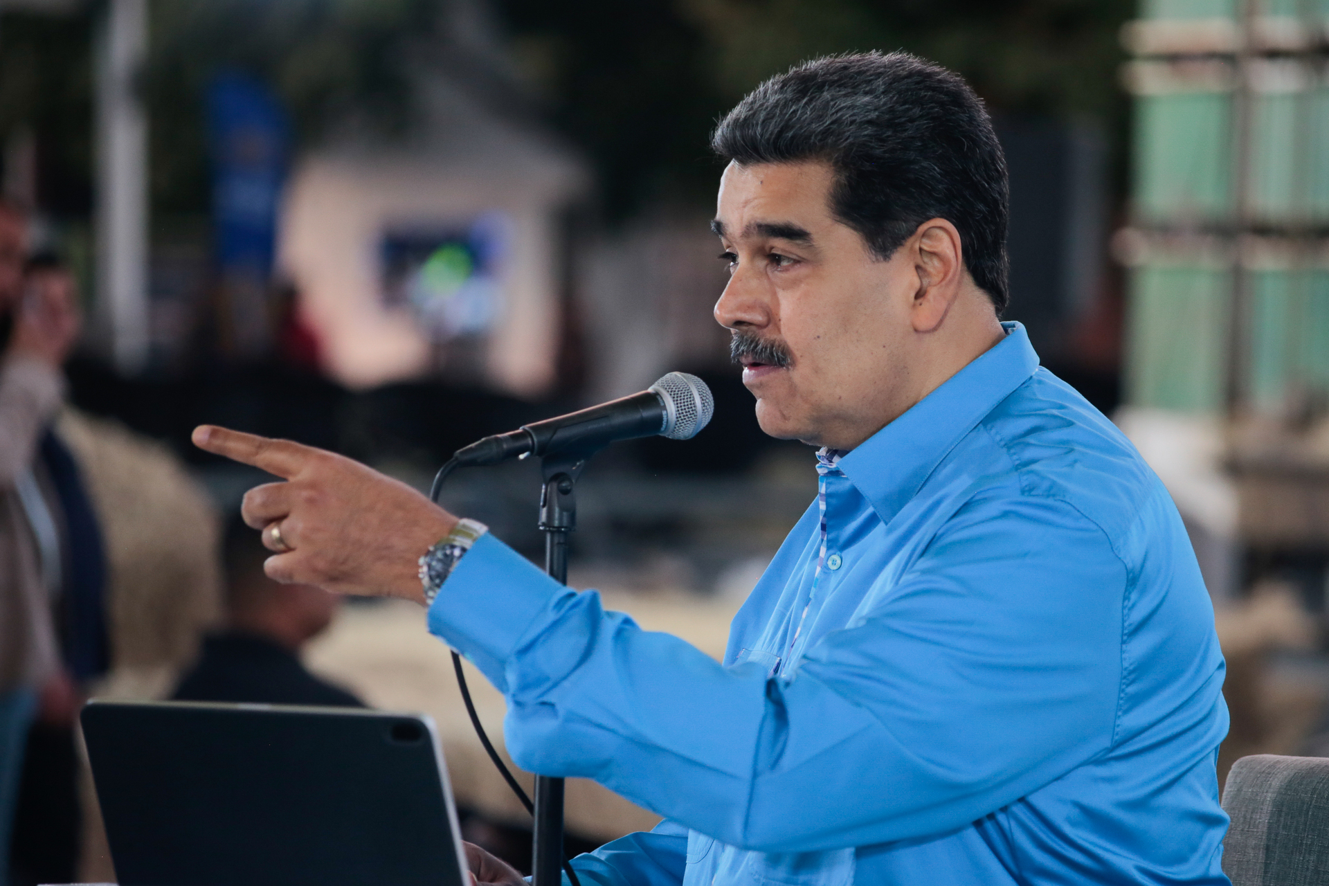 Nicolás Maduro aseguró que el búfalo representa el 20 % de todo el ganado venezolano. (ARCHIVO)