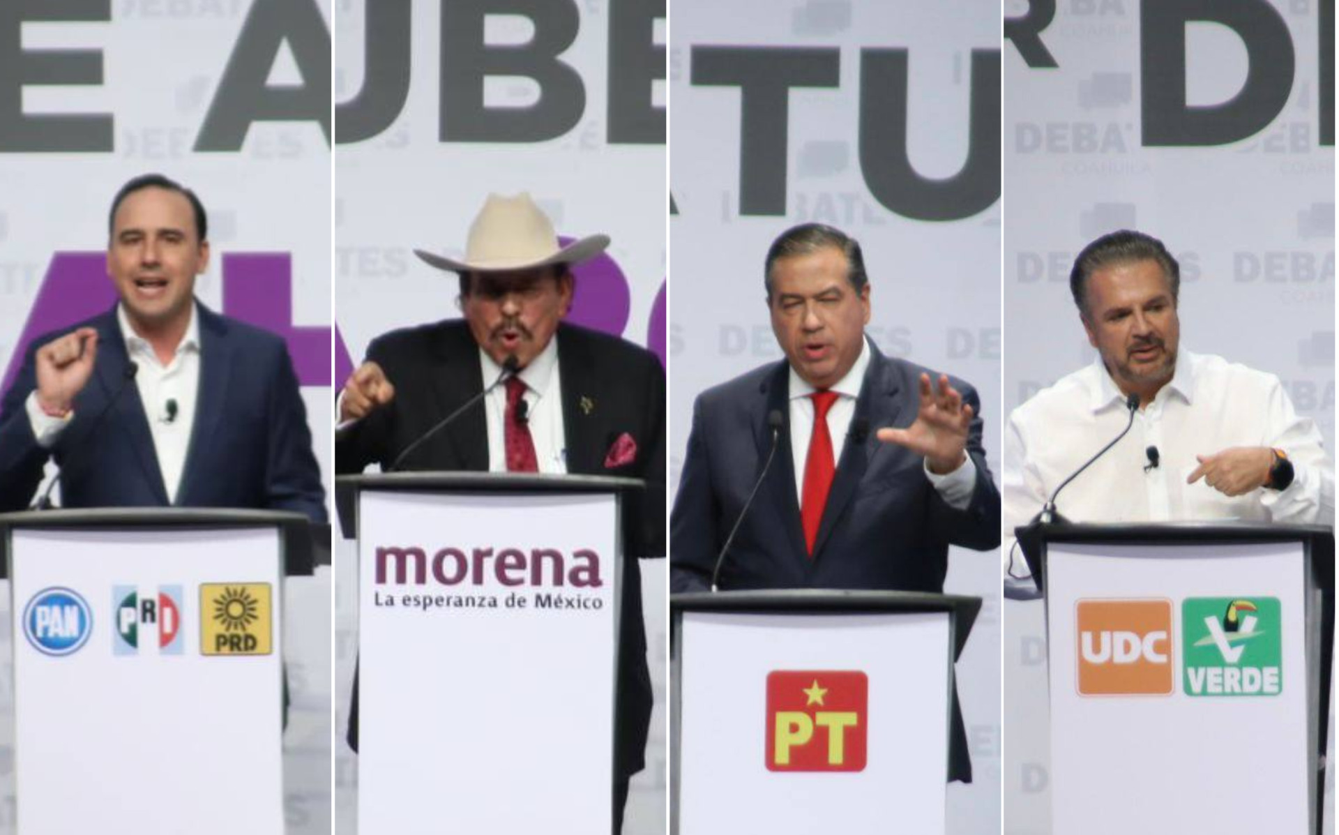 Candidatos a la gubernatura de Coahuila.