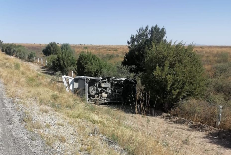 Un choque ocurrido durante la tarde del jueves sobre la carretera Durango-Parral dejó un muerto y cinco lesionados. (EL SIGLO DE TORREÓN)
