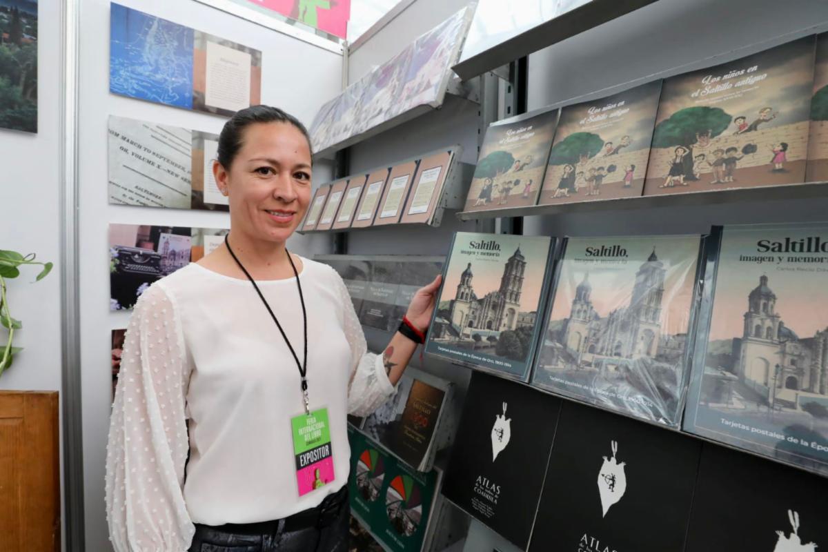 Presente, Gobierno de Saltillo en Feria Internacional del Libro