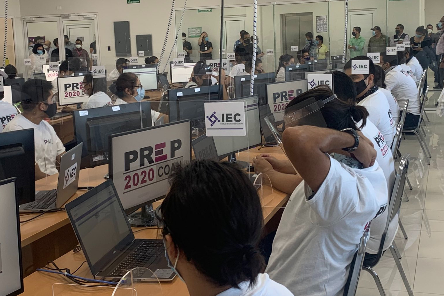 Realizan segundo Simulacro del PREP en Coahuila