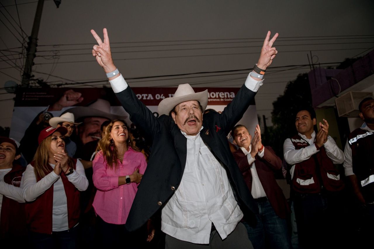 Guadiana reconoció el arduo trabajo que se realiza desde el CEN de Morena en aras de ganar Coahuila en unidad. (CORTESÍA)