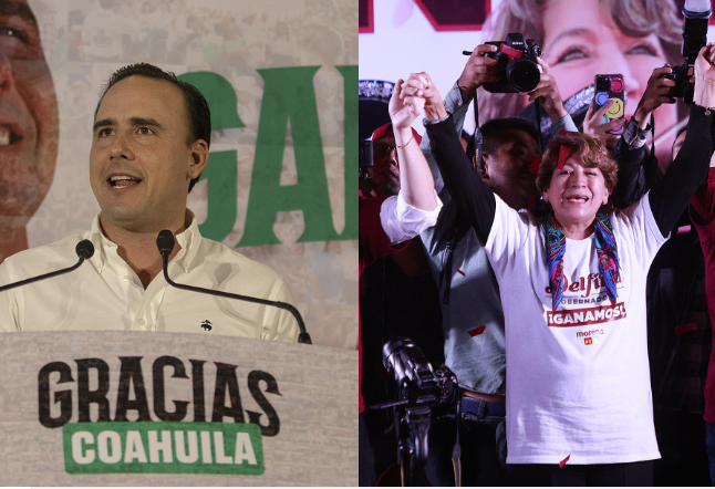 Manolo Jiménez se declaró ganador de la gubernatura de Coahuila, tras basarse en los datos de las encuestas de salida y el PREP. (ARCHIVO)