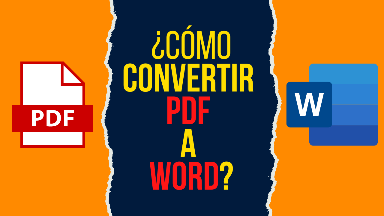 ¿Cómo convertir de PDF a Word? Dos métodos fáciles