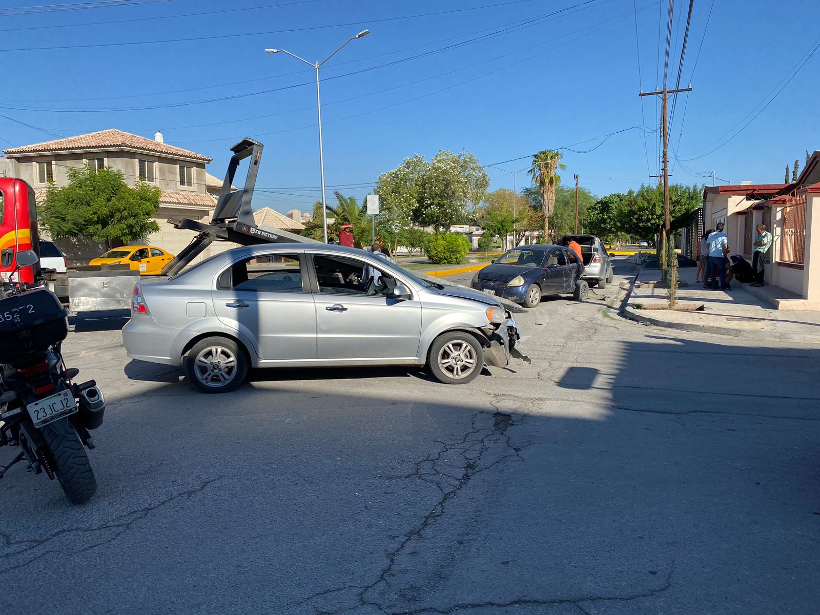 Choque en fraccionamiento de Torreón deja a una mujer lesionada