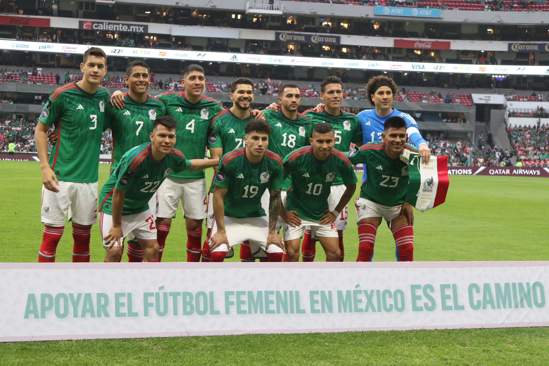 Selección Mexicana hará homenaje al Tricolor Femenil en Copa Oro