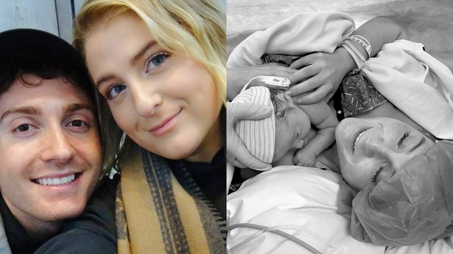 Meghan Trainor y Daryl Sabara reciben a su segundo bebé y presumen en