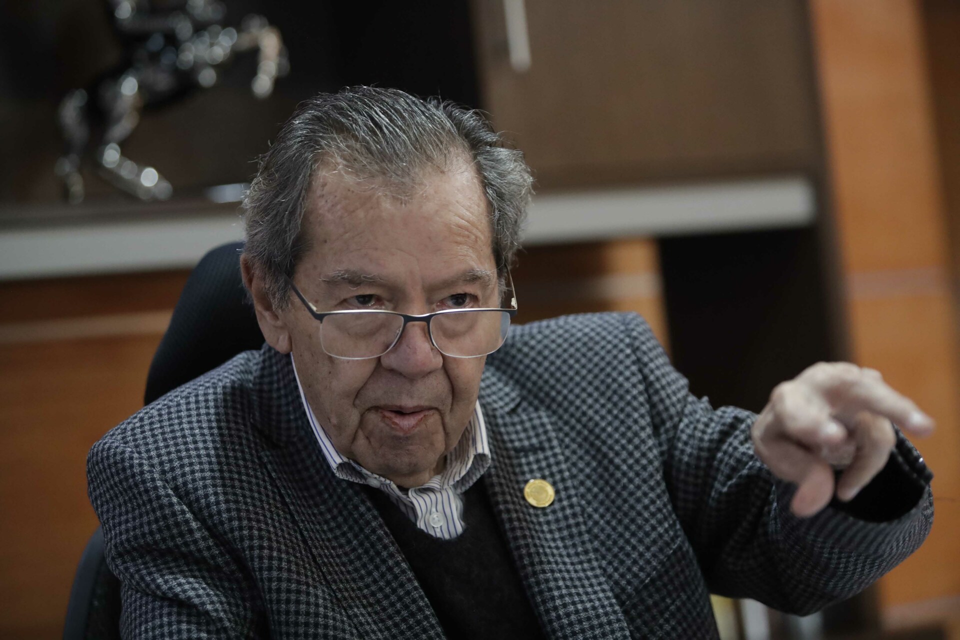 Homenaje a Porfirio Muñoz Ledo en la Cámara de Diputados será de cuerpo presente: Santiago Creel 