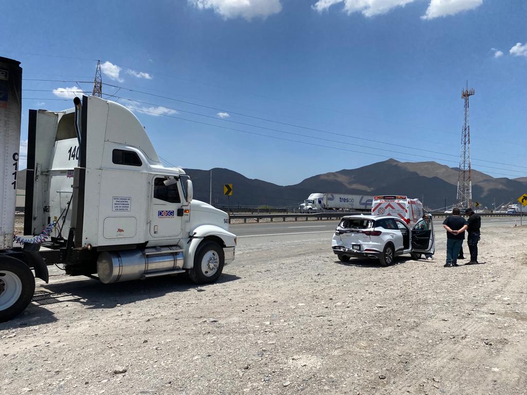 Los hechos se registraron en la carretera libre Saltillo - Monterrey. (EL SIGLO COAHUILA)