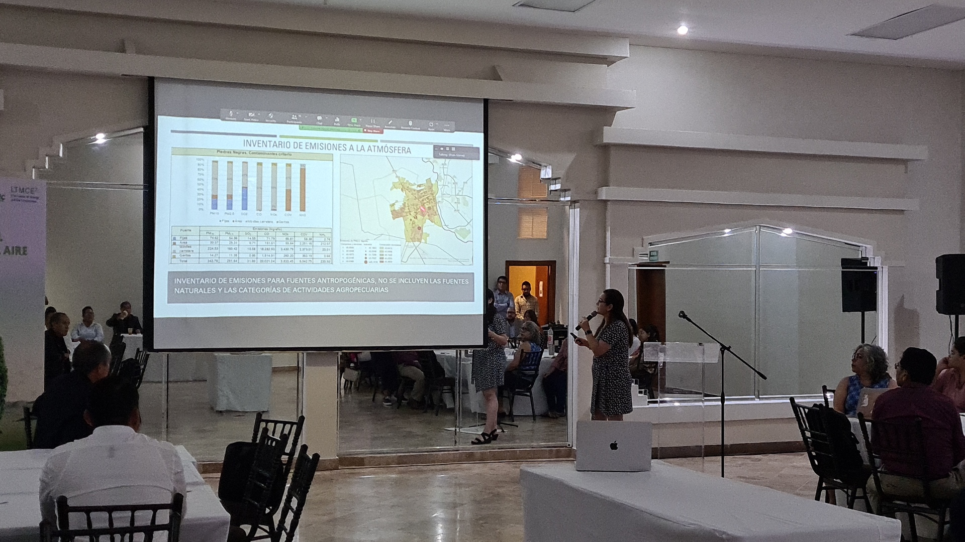 Durante la semana que concluye, se llevó a cabo la presentación de los resultados del estudio de la calidad del aire en los municipios de Acuña y Piedras Negras.
