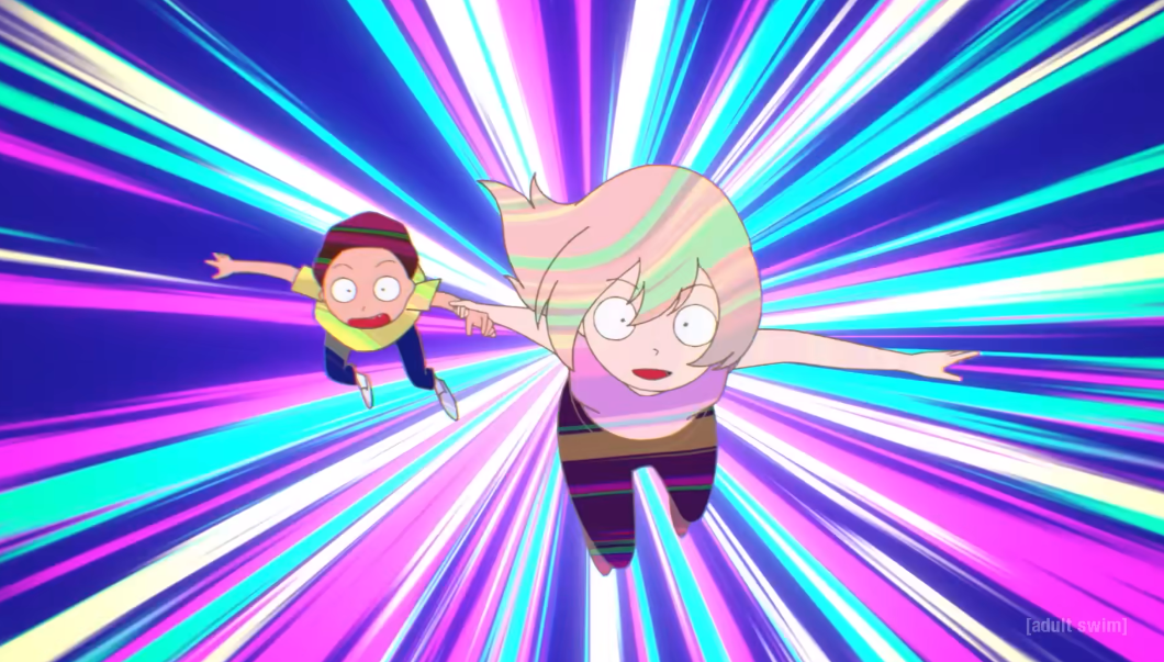 No te pierdas el increíble tráiler de la versión anime de Rick and Morty