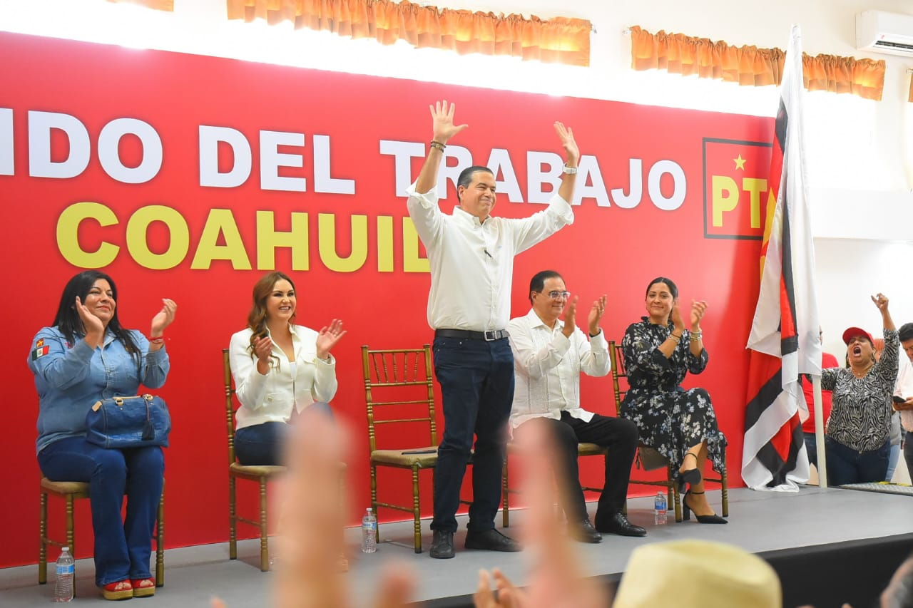 Rinde protesta Ricardo Mejía Berdeja como Comisionado Nacional del PT en Coahuila