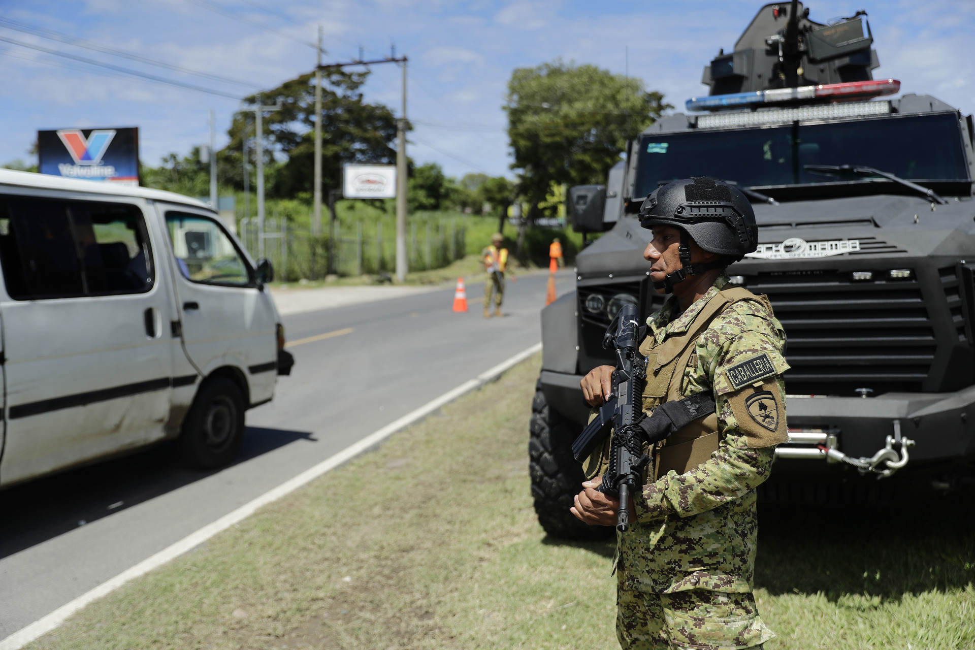 Al menos 8.000 miembros de las fuerzas de Seguridad fueron desplegados el pasado 1 de agosto en Cabañas. (EFE)