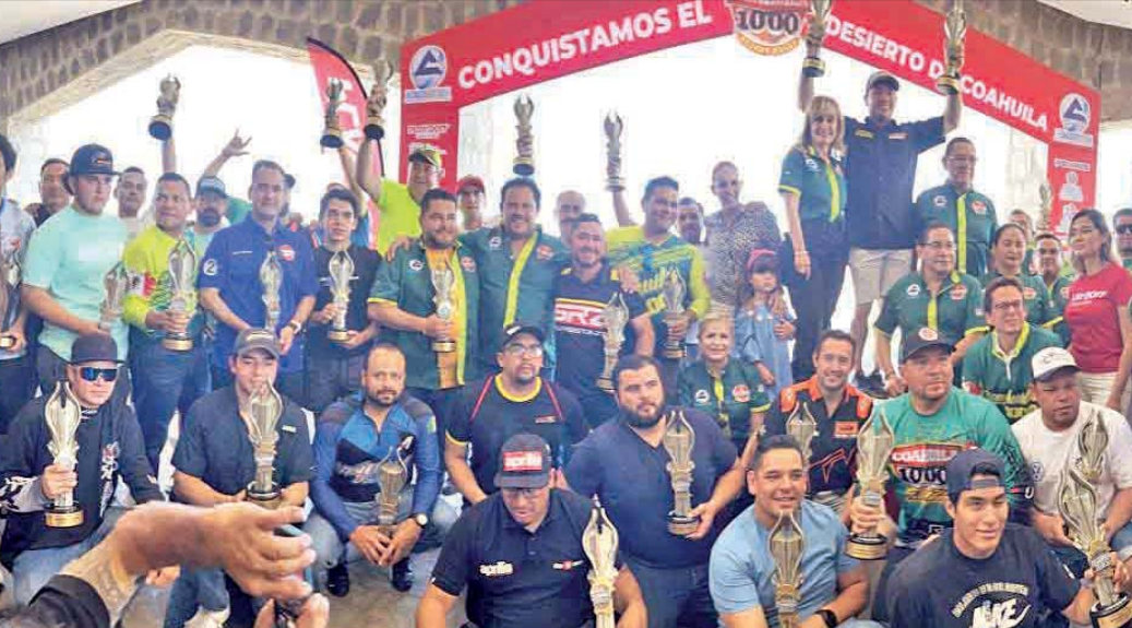Premian a ganadores del gran Rally Coahuila 1000