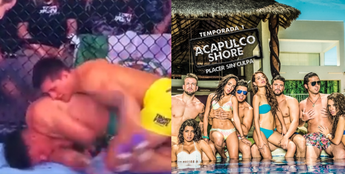 Exintegrante de Acapulco Shore incursiona en las luchas y recibe tremenda golpiza en su pelea debut