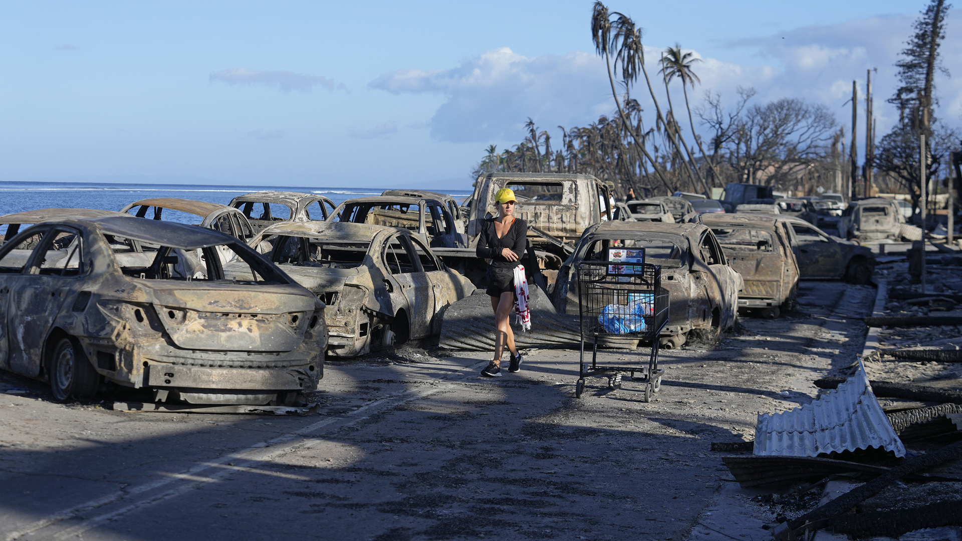 El jefe del Departamento de Policía de Maui estimó el pasado jueves en unas 1.000 personas el número de desaparecidos. (AP)