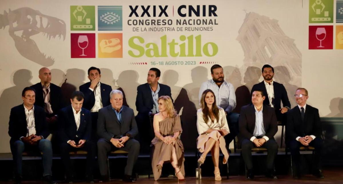 Inauguran el XXIX Congreso Nacional de la Industria de Reuniones (CNIR) en Saltillo