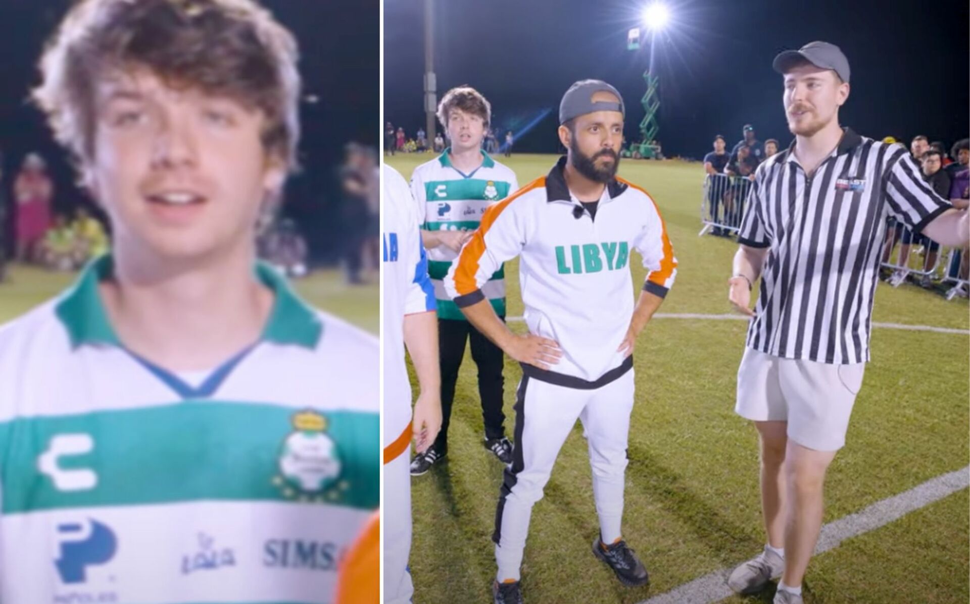 Santos Laguna, presente en el reto mundial del nuevo video de MrBeast