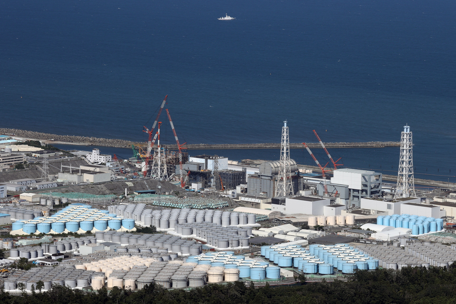 Vertido de agua de Fukushima respeta las normas internacionales de seguridad, asegura la OMS