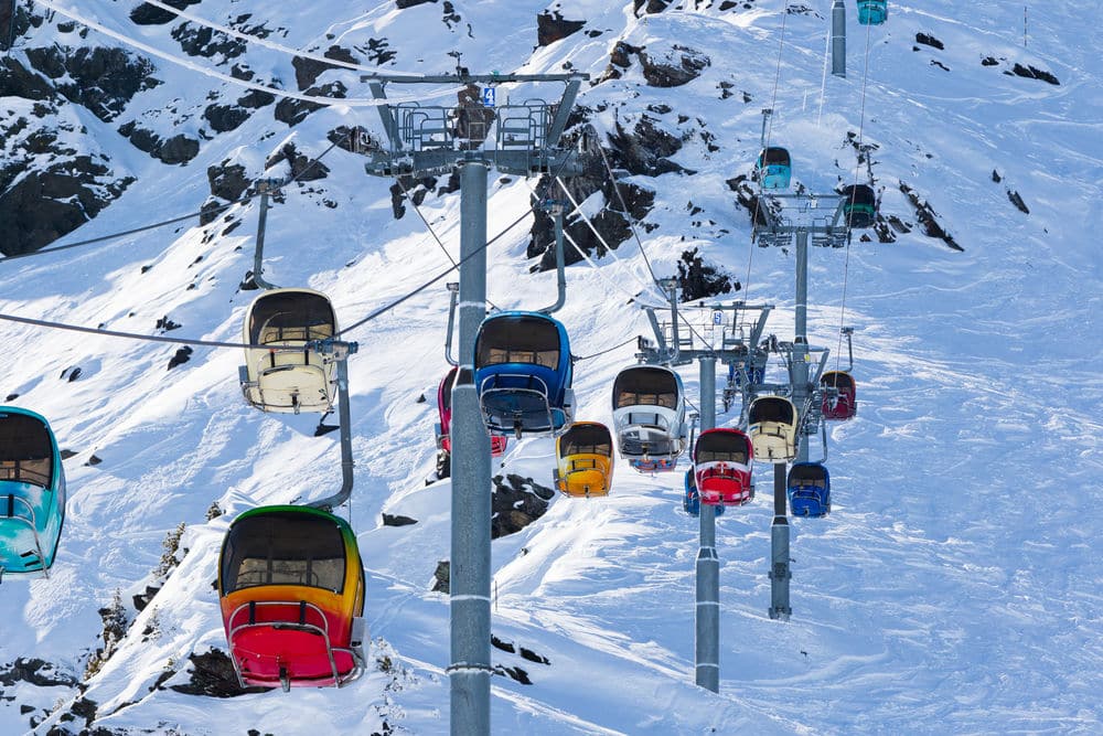 Más de la mitad de las pistas de esquí europeas no contaría con nieve propia suficiente para operar a partir de 2 grados de aumento de temperatura.