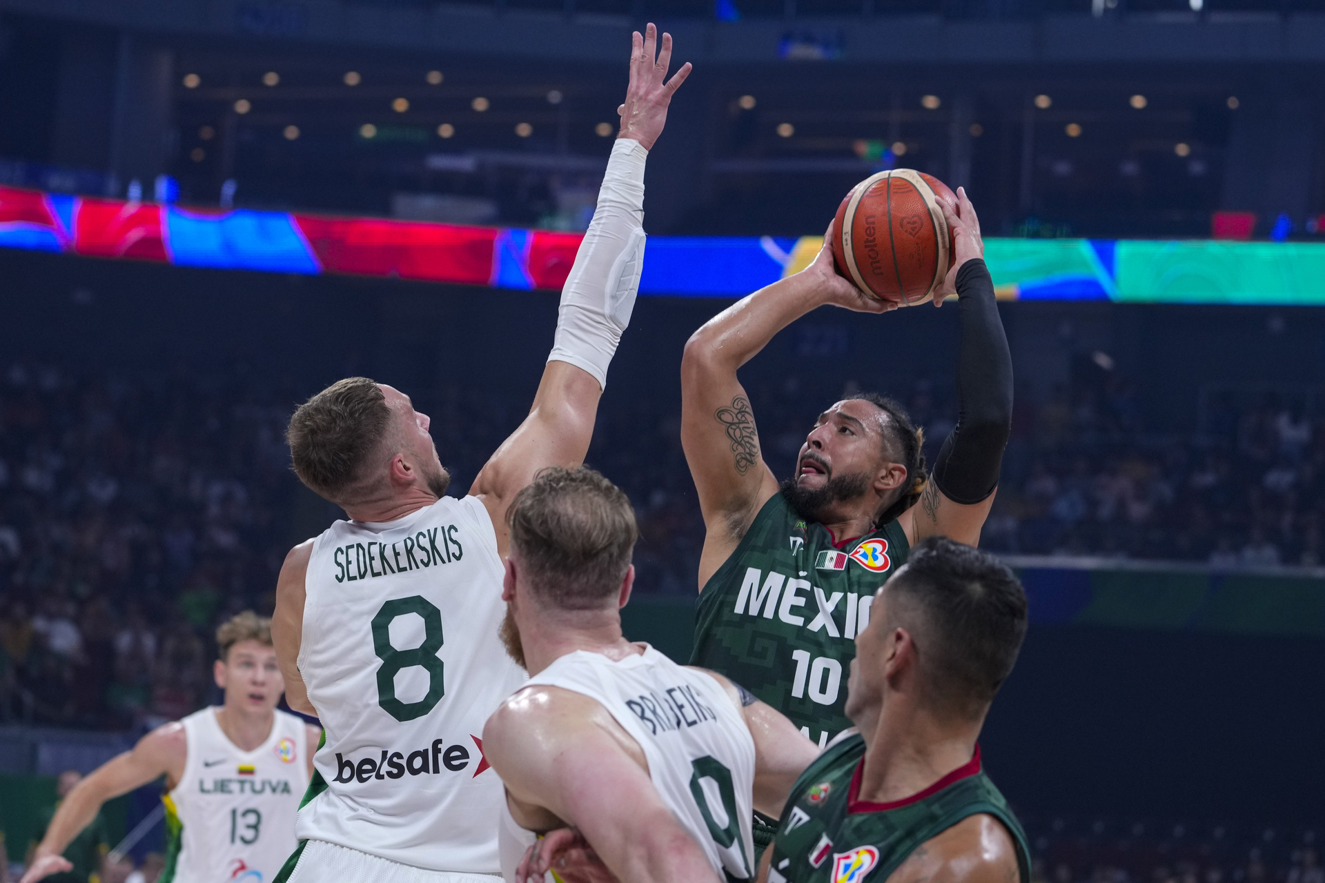 Acaba sueño de México en Mundial de basquetbol