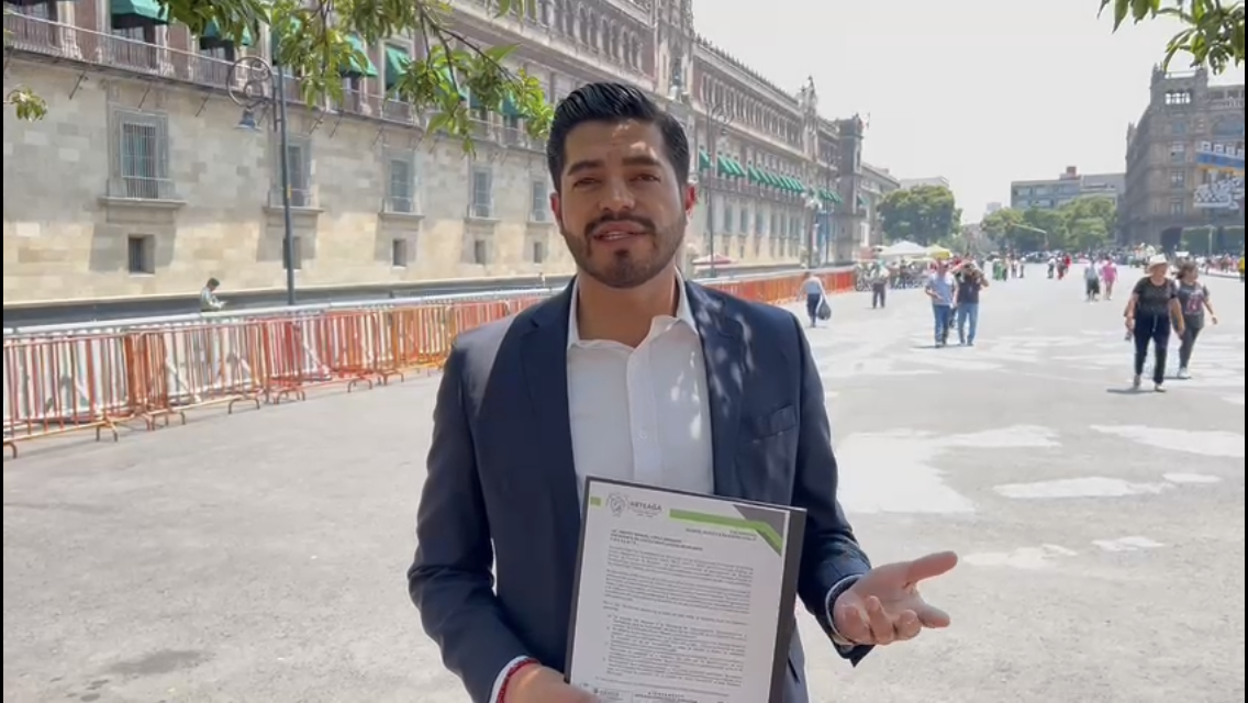 Demanda Arteaga solución para el tramo 'Los Chorros' en Palacio Nacional