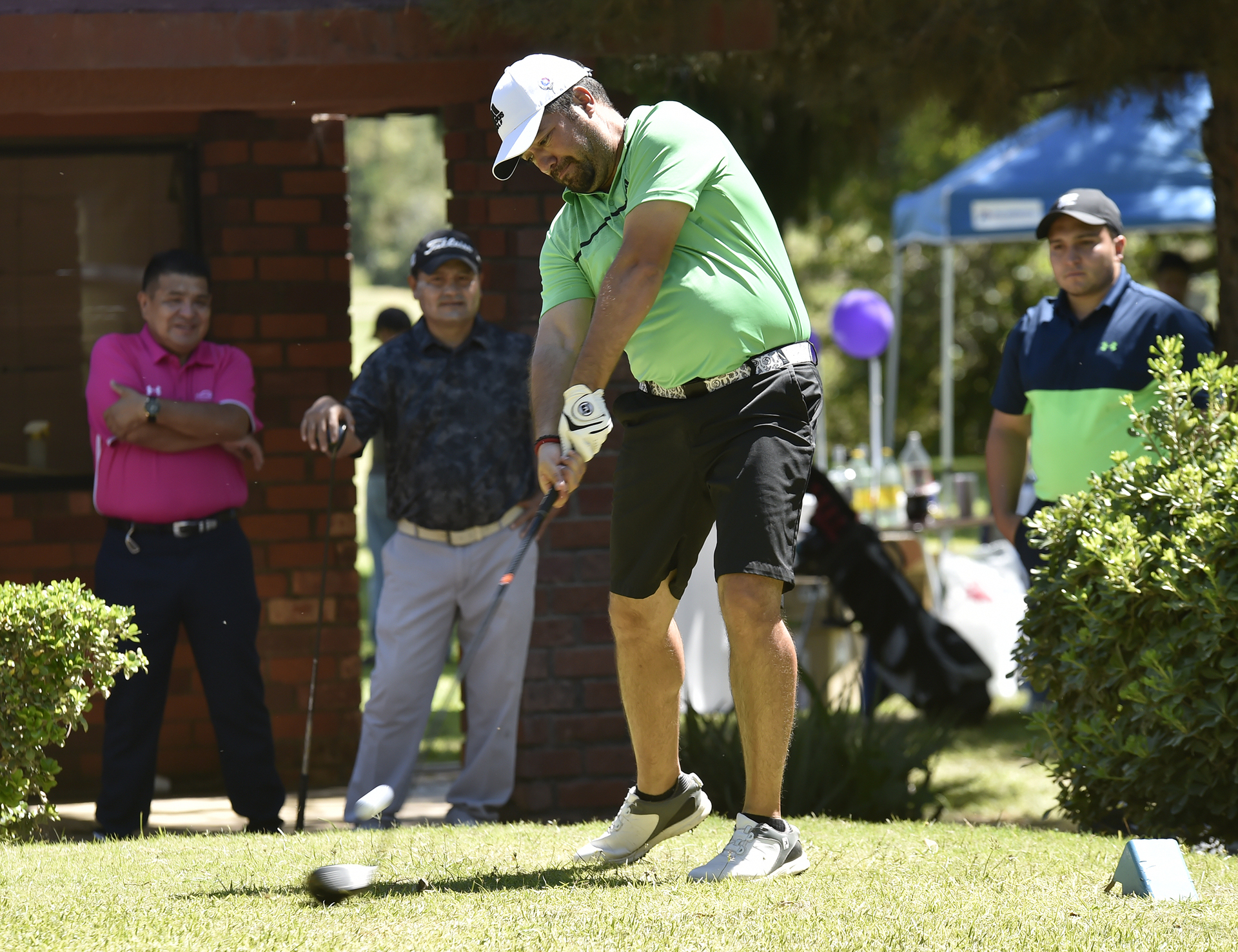 Mario Lozano buscará el pódium dentro de la categoría Primera en tradicional Torneo Anual de Golf. (Archivo)
